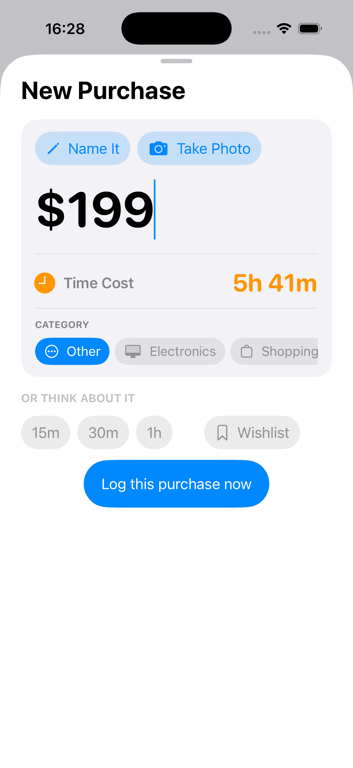 Track your balance. Watch your savings grow naturally. screenshot